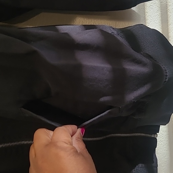 Torrid Black Bomber Military Jacket Size 4 (4X) - Picture 7 of 11